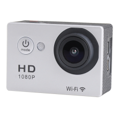 Wifi Aksi Kamera Digital 12Mp HD Penuh 1080 P 30Fps 2.0 Inch Lcddiving 30 M Tahan Air Olahraga DV (Abu-abu)