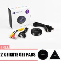 WIFI Display Dongle, 2017 WIFI Wireless 1080 P Mini Display Receiver TV HDMI Miracast DLNA Airplay untuk IOS/Android/Windows/ MAC, Hitam (Versi Baru)-Intl
