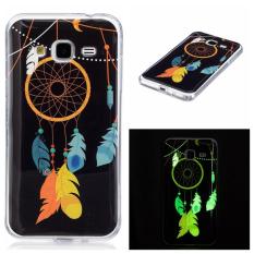 Wind Chimes Noctilucent TPU Lembut Kantong Gas Belakang Case Cover untuk Samsung Galaxy J3 Case-Intl