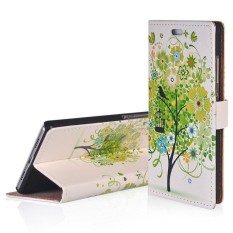 Angin Case Lipat Kulit Case Anda Samsung Galaksi J5 Prime Pola Seri Dompet Slot Kartu Penyangga Penyangga Sarung (Seperti yang Ditunjukkan)
