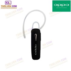 Wireless Bluetooth Earphone Oppo - Hitam - Free Kabel Charge