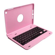 Keyboard Bluetooth Pengadaan Pelindung Jual Pelindung To Apple IOS Sistem IPad Mini 1 2 3 Tablet 7,9 Inci Es Berwarna Merah Muda-Internasional