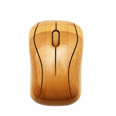 Mouse Mouse Gaming Mouse Komputer Mini Bambu Tikus 2.4 GHz Top Quaility Kayu Asli Handmade-Intl