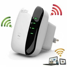 Wireless-n Wifi Repeater 802.11n/b/g Jaringan WiFi Router 300 Mbps Range Expander Sinyal Booster Extender WIFI AP WPS Enkripsi-Intl