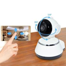 Wireless WIFI 720P Pan Tilt Network Home CCTV IP Camera IR Night Vision WiFi Webcam pasang dan mainkan Aplikasi Android / iOS Browser CMS Gratis Lihat Deteksi Motion Email Alarm PTZ Untuk Kamera Keamanan Rumah Tangga, Bayi, Lansia dan Pet