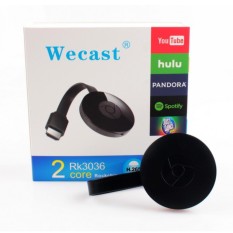 WIFI Nirkabel Display TV Cermin Adapter Miracast Chromecast 2 Chrome Chrome Cast Iron Cromecast 2 Mirascreen Generasi Kedua M2 Switch Nirkabel HDMI dengan Layar 1080 P 4 K Push Treasure-Intl
