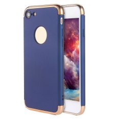 Womdee Kobwa IPhone 7 Case, 3 In 1 Ultra Tipis Hard Anti-Gores Tahan Guncangan Menyepuh Dgn Listrik Frame dengan Permukaan Permukaan Kasus Grip Yang Bagus untuk Apple IPhone 7-Intl