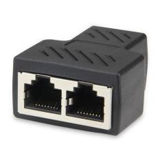 Wond RJ45 Jaringan LAN Ethernet Y Splitter 3 Port Konektor 1 Sampai 2 Soket-Internasional