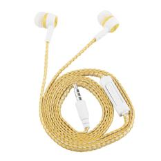 Wond Tunggal Channel 3.5 Mm Penyumbat Telinga Earphone untuk Headset dan Speaker Mini Headphone Mobiole Ponsel Tablet Buah-Internasional