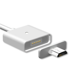 WSKEN Magnetic 2 AMP Kabel Micro USB Charger Adaptor untuk Samsung LG XIAOMI Lenovo HUAWEI Moto HTC Magnet Pengisian Cepat -Internasional
