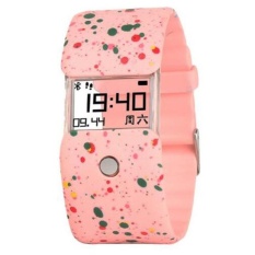 X6 Monitor Denyut Jantung Smartwatch Lengkap LCD Transparan Pesan Pengingat Panggilan Smart Gelang untuk IOS dan Android-Intl