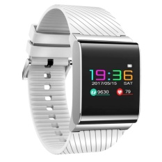 X9 LCD Warna Display Heart Rate Tekanan Darah Monitor Data Sync Smart Band-Intl(White Not Specified)