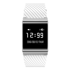 X9 Plus BLE 4.0 Denyut Jantung Smart Gelang Tekanan Darah Oksigen Monitor Gelang (Putih)-Intl