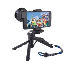 XCSOURCE 0.6X Super Wide Angle+15x Macro Lens+Mini Tripod Clip-On Cell Phone Kit