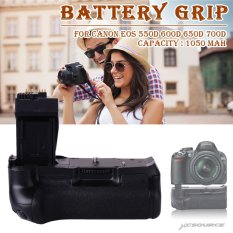 XCSource Battery Hand Grip for Canon EOS 550D 600D 650D 700D Camera + 2 Batteries