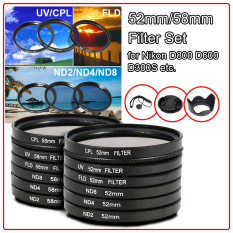 XCSource Set Filter + Lensa Kap 52 Mm untuk Nikon D800 D600 D300S
D7000 D5200 D5100 LF133