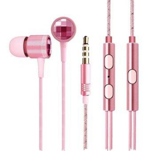 Xiaomi More Piston Crystal Edition Rose Carmine Headphones Original  Limited Edition Pink