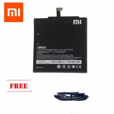 Xiaomi Baterai BM33 for Mi4i Battery Capacity 3030/3120mAh Original Free kabel data xiomi