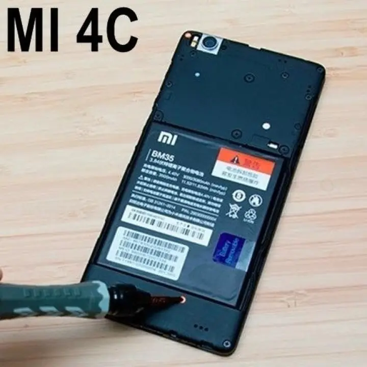 Xiaomi Battery Bm35 Baterai For Xiaomi Mi 4c Kapasitas 3080mah Original Lazada Indonesia