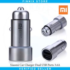 Xiaomi Car Charger Dual USB Ports 5V/3.6A - Silver