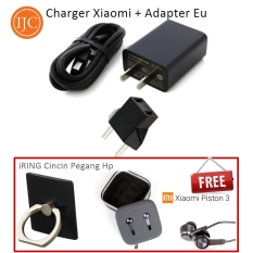 Rp 85.250. Xiaomi Travel Charger MDY-03 Original 10W 2A With Adaptor UE + FREE Hansfree Xiaomi Piston 3 Platinum + Ring Stand ...