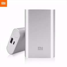 Powerbank kapasitas 10.000 mah silver model smart