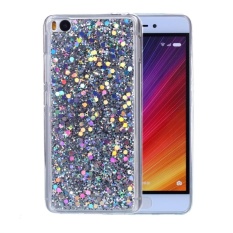Xiaomi Mi 5 S Glitter Powder Soft TPU Pelindung Case (Perak)-Intl