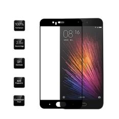 Xiaomi Mi 6 MI6 Screen Protector - Tempered Glass 2.5D 0.3mm Full Screen Edge List Warna - Hitam