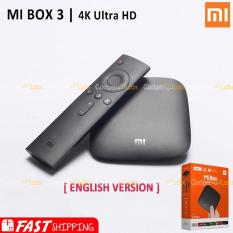 Xiaomi Mi BOX 3 Smart 4K Ultra HD Android TV International