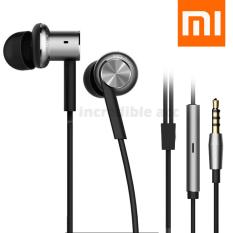 Xiaomi Mi Piston 4 Headset for Xioami Redmi 5A Hybrid Dual Drivers Earphones Headset In-Ear HiFi Earphones 3.5mm HD Audio - Black