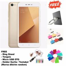 Xiaomi Note 5A 2/16 - 13/5MP - (Free 4 Item Accessories ) - Gold