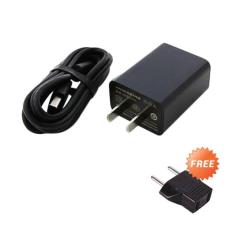 Xiaomi Original Charger with USB Data Cable for Redmi Note/Note 3/2S/Mi4i - Hitam
