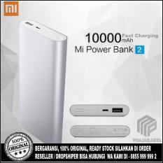 Xiaomi PowerBank 10000 Mah Slim 2 Version Fast Charging ORIGINAL - Silver