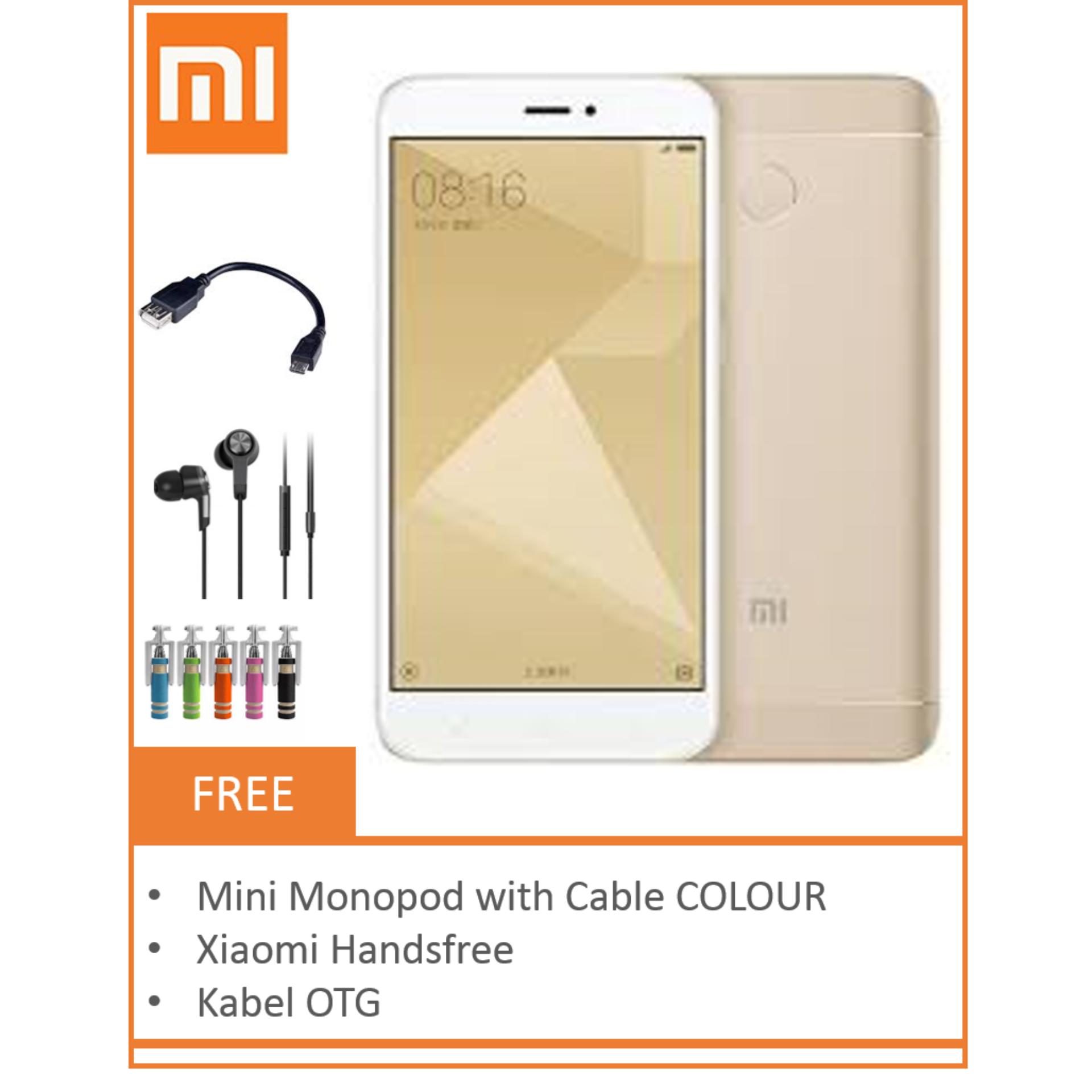  Xiaomi Redmi 4X [4G LTE, 16GB+2GB] GOLD BLACK