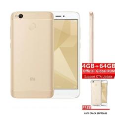 Xiaomi Redmi 4X 4GB / 64GB - GRS Distributor 1 Tahun + Free Anti Crack Softcase