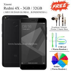 Xiaomi Redmi 4X Prime - Ram 3GB - Rom 32GB - 4G - Garansi Resmi - Black