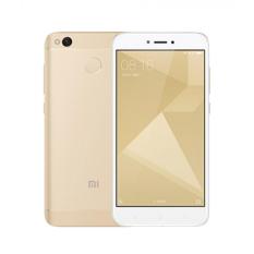 Xiaomi Redmi 4x Prime Ram 3GB Room 32GB Gold - Free - Soft Case Babyskin Black Matte - Tempered Glass - Handsfree