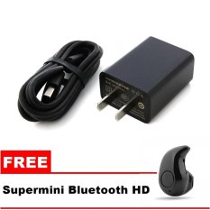 Xiaomi Travel Charger 2A-5V Original + FREE Supermini Bluetooth Headset