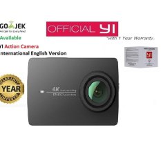 Xiaomi Yi 2nd gen action camera with 4k - Hitam - International version