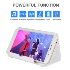 Xudzhe Baru Induksi Flare Portable Wireless Speaker Mini Speaker dengan Portable Resonansi Suara Close-Deteksi Lapangan Speaker, Putih-Intl