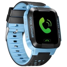 Y21 Layar Sentuh Jam Pintar Anak Dilengkapi GPRS + GPS + Lbs Locator Tracker SOS Panggilan untuk IOS dan Android-Intl