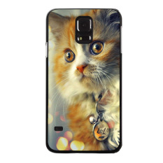 Y & M Cantik Pintar Cat Phone Case untuk Samsung GalaxyS6 Aktif (Multicolor)-Intl