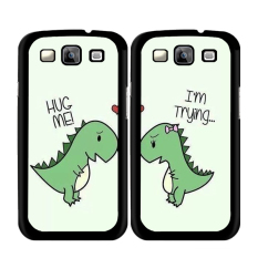 Y & M Lovely Animal Karton Pasangan Case untuk Samsung Galaxy S6 Aktif (Multicolor)-Intl