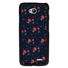 Y & M Unik Indah Bunga Telepon Kasus untuk LG L90 (Multicolor)-Intl