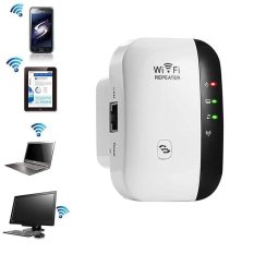 YBC AU Plug Wifi Repeater 2.4G Hz Jaringan 300 Mbps Jangkauan Sinyal Expander