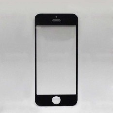 YBC Hitam Sempurna Telepon Depan Layar Lensa Kaca Luar LCD Cermin Penggantian untuk iPhone 6 Plus/6 S PLUS -Internasional