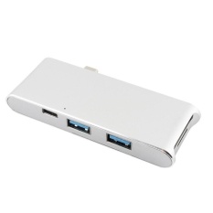 YBC HUB Tipe-C 3.1 HDMI USB3.0 Port Pembaca Kartu ForMacBook2015/2016/Pro HP I7 Dells XP -Intl
