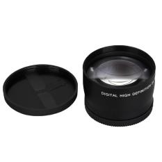 Yedatun Kecepatan Tinggi Lensa Telefoto untuk AF-S DX Nikkor 18-55 Mm AF-S 55-200 Mm Nikon (Hitam)