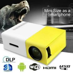 YG300 LCD Mini Portable 1080P LED Projector Home Cinema Theater USB SD HDMI US Plug - Intl
