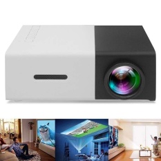 YG300 LED Proyektor Mini Tinggi Resolusi Ultra Portable 1080 P 400-600Lumens-Intl